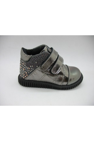 Perlina 00205 Doğal Deri Ortopedik Destekli Bebe Botu 22-25 (379997333) Füme