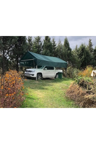 Morilu Bahçe Filesi - 95'lik Bahçe Gölgelik - Şeritli Halkalı - Bahçe Çit Filesi - Yeşil Gölgelik File Çit