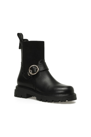 Nine West Unıma 5pr Siyah Kadın Düz Bot 000000000102034142 Siyah