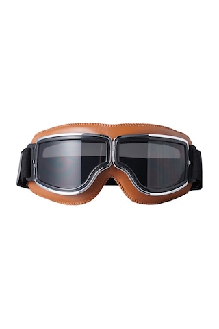 Rüzgar Yağmur Korumalı Motosiklet Güneş Gözlüğü Kask Altı Retro