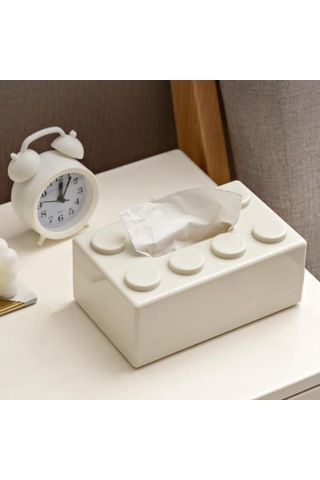 Yeşil Kare Mendil Kutusu, Çok Amaçlı Duvara Monte A