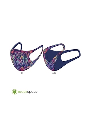 Blackspade Çocuk Koruyucu Maske Girls Printed S2