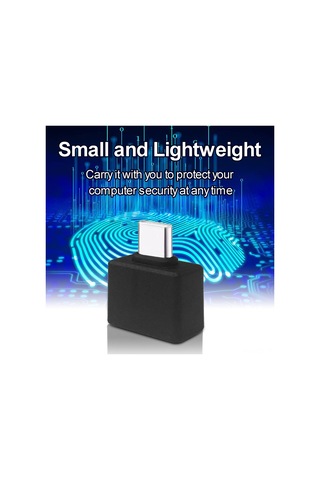 Yaozixa Usb/type-c Parmak İzi Okuyucu - Windows 10/11 İçin Güvenli Ve Kolay Giriş, Şifre Gerektirmeyen Dokunmatik Erişim