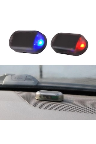 Araç Alarm Işığı Solar Enerjili Yanıp Sönen Güvenlik Uyarı Sistem