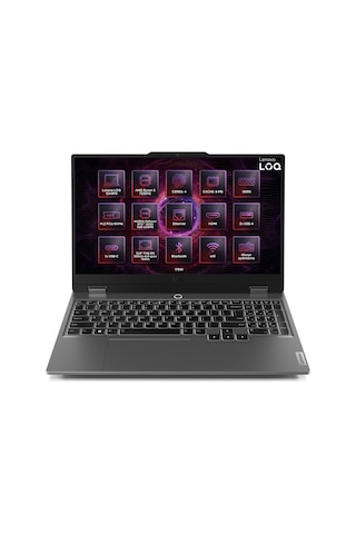 Lenovo LOQ 15ARP9 83JC00H4TR-003 R5 7235HS 48 GB 512 GB SSD 6 GB RTX4050 15.6" FHD Free Dos Dizüstü Bilgisayar