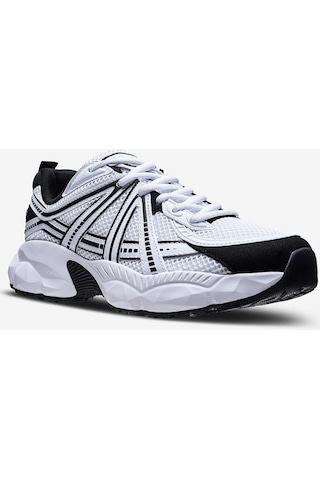Lescon Artura Sneakers Spor Ayakkabı Beyaz Sıyah 26bau00artru-205 Beyaz - Siyah