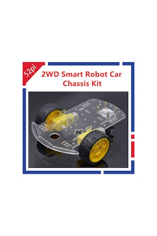 Arduino Engellerden Kaçınma Akıllı 2Wd Araba Robot Şasi Kiti