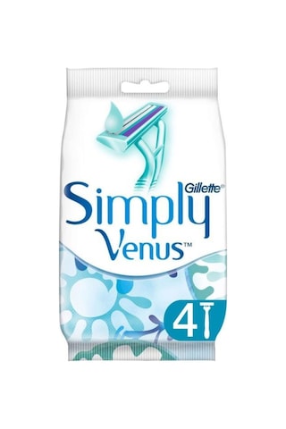 Gillette Simply Venus 2 Smooth Tıraş Bıçağı 4'lü