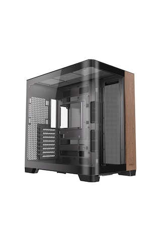 Antec C8 Curve Wood E-atx Tek Kavisli Cam Ahşap Ön Panel Full Akak0ant0023