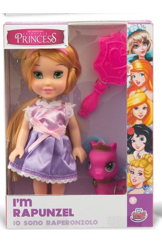 Prenses Bebekler - Rapunzel Ve Pony - 25 Cm