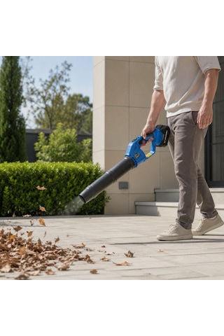 Hyundai Hbl201 20v Çift Akülü Üfleme Makinesi 2x4.0ah Bataryalı Kömürsüz Blower