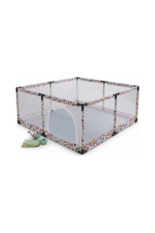 Missidea Bebek ve Çocuk Çok Renkli Oyun Parkı Güvenli Oyun Alanı 120x120 Cm