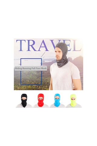 Symbee Sarı Bisiklet Yüz Maskesi - Poliester Ağı Kumaşı, Rüzgar Dayanıklı, Hızlı Kuruyan, Outdoor Sporlar İçin