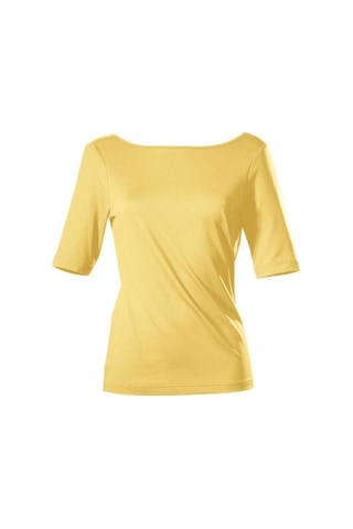 Bulalgiy Kadın Sarı Basic Tişört - Bga782124 Sarı