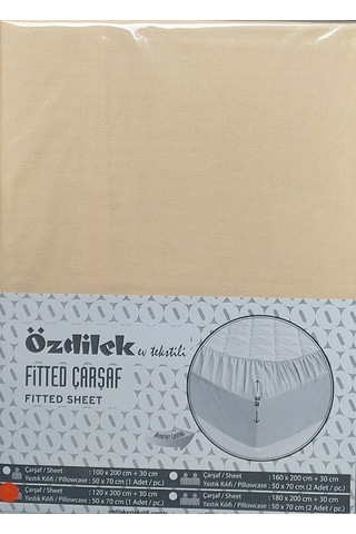 Özdilek Colourist Tek Kişilik Battal Çarşaf Seti 120x200 -b.sarı Sarı