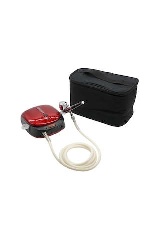 Rox 0066 Akülü Airbrush Kompresör Mini Boya Tabancası Seti