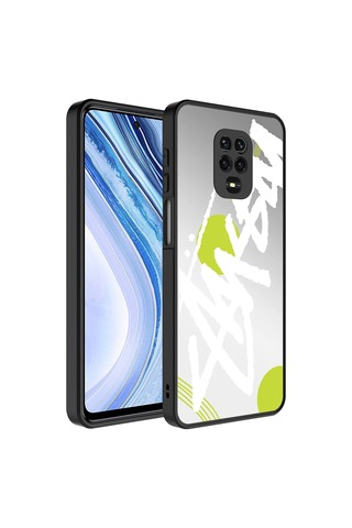 Xiaomi Uyumlu Redmi Note 9s Kılıf Aynalı Desenli Kamera Korumalı Parlak Zore Mirror Kapak