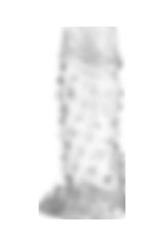 Odins Shop 13.5 CM Klitoral Uyarıcılı Tırtıklı Penis Kılıfı