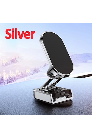 Liangmei Manyetik Araç Telefonu Tutucu Montaj Katlanır Mıknatıs