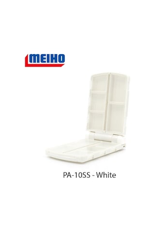Meiho Premium Akiokun Pa-10ss Pearl White Lrf Malzeme Kutusu İnci Beyazı