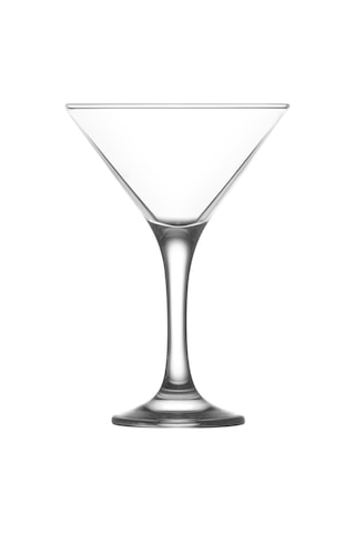 LAV Misket Cam Kokteyl Bardağı 6'lı 175 ml Ayaklı (Kokteyl Bardağı , Tatlı Servisi )