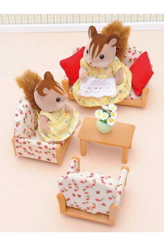 Sylvanian Families 3 Parça Koltuk Seti Ve Orta Sehpa-4464 4464