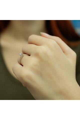 Lova 0,21 Karat Pırlanta Tektaş Yüzük - 1040039
