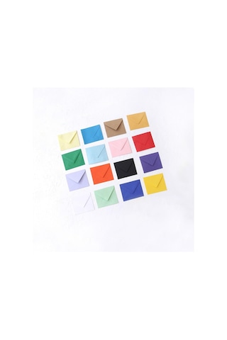 Minik Zarf, 7x9 Cm 25 Adet Açık Sarı