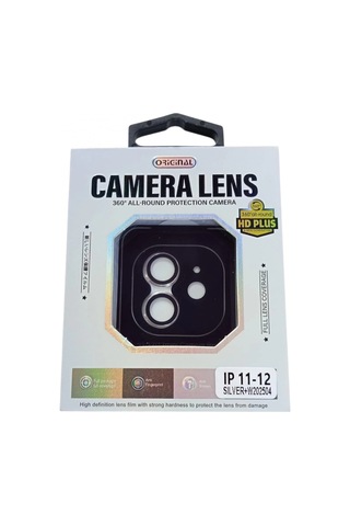 Apple Uyumlu, iPhone 11 / 12 / 12 Mini  Safir Kamera Koruyucu Lens Giri