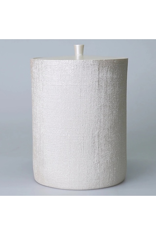 By Selim Linen İnci 5 Parça Polyester Banyo Seti İnci