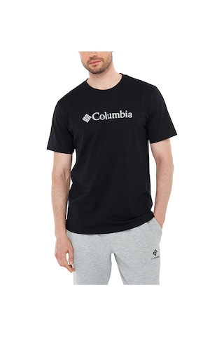 Columbia Cs0287 Csc M Basic Big Logo Brushed Ss Tee Erkek T Shirt 26711 Siyah