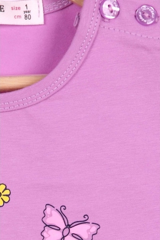 Breeze Kız Bebek Taytlı Takım Tavşan Baskılı Lila (9 Ay-3 Yaş)