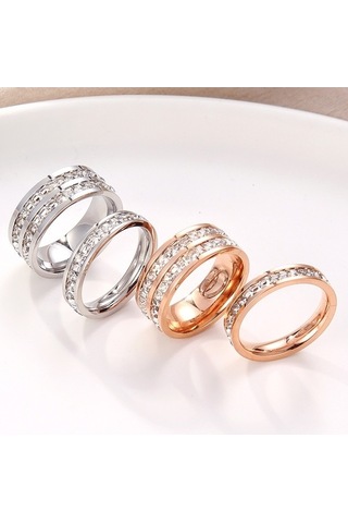 Fastbuy Kızlar Basit Tiyanyum Bilezik, Tek Diyamant, Us 3, Renkli, Kadınlar İçin Çok Renkli