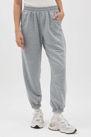 Buly Cozy Beli Lastikli Jogger Eşofman Altı Grimelanj