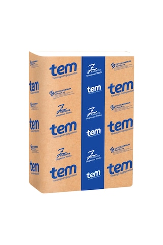Tem Z Katlı Dispenser Havlu Peçete 12 Paket 140 Yaprak