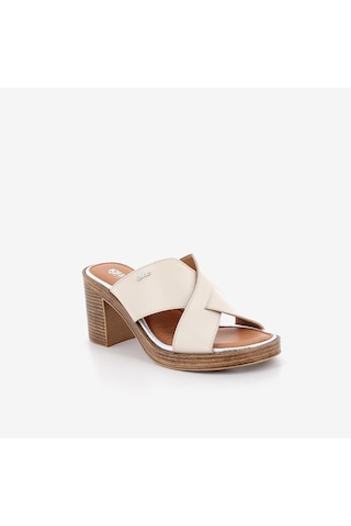 IGI&Co Burro Terlik Kadın 1194222 Igı&co Dfb 11942 Wıth Heel Beyaz