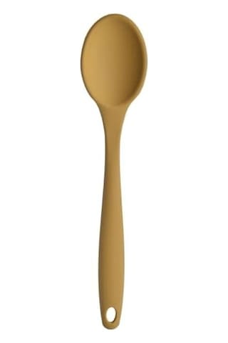 Silikon Büyük Boy Kaşık Seti, Yanmaz Yapışmaz, Çok Renkli - Mavi, Sarı, Kırmızı, Antrasit - 27 Cm, 4 Adet Set, Bpa Free