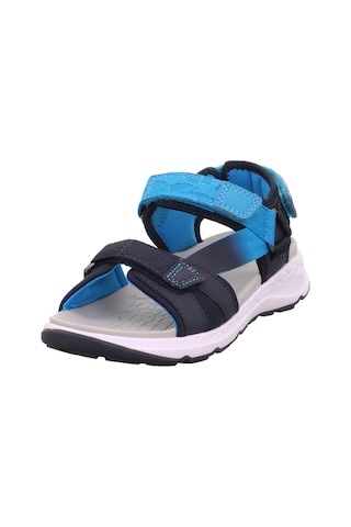 Superfit Criss Cross Çocuk Sandalet - Lacivert Mavi 000580-8040 Lacivert - Mavi