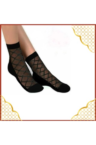 Kral Socks Miss Lana Kadın Desenli Tül Çorap 6'lı Paket Yeni Sezon ASORTİ