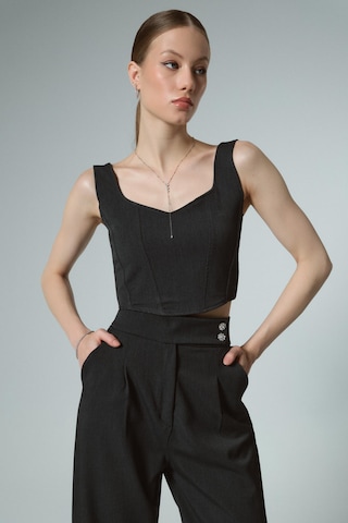 Buly Nightfall Crop Top Gri