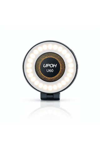 Upoh U60 Magsafe Uyumlu Led Ring Light Ayarlanabilir Işık, Manyetik Telefon Işığı