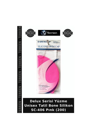 Delux Serisi Yüzme Unisex Tatil Bone Silikon Sc-406 Pınk 200 Pembe