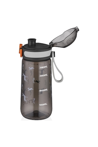 Vagonlife Tkk T1005 550ml Desenli Siyah Matara Siyah