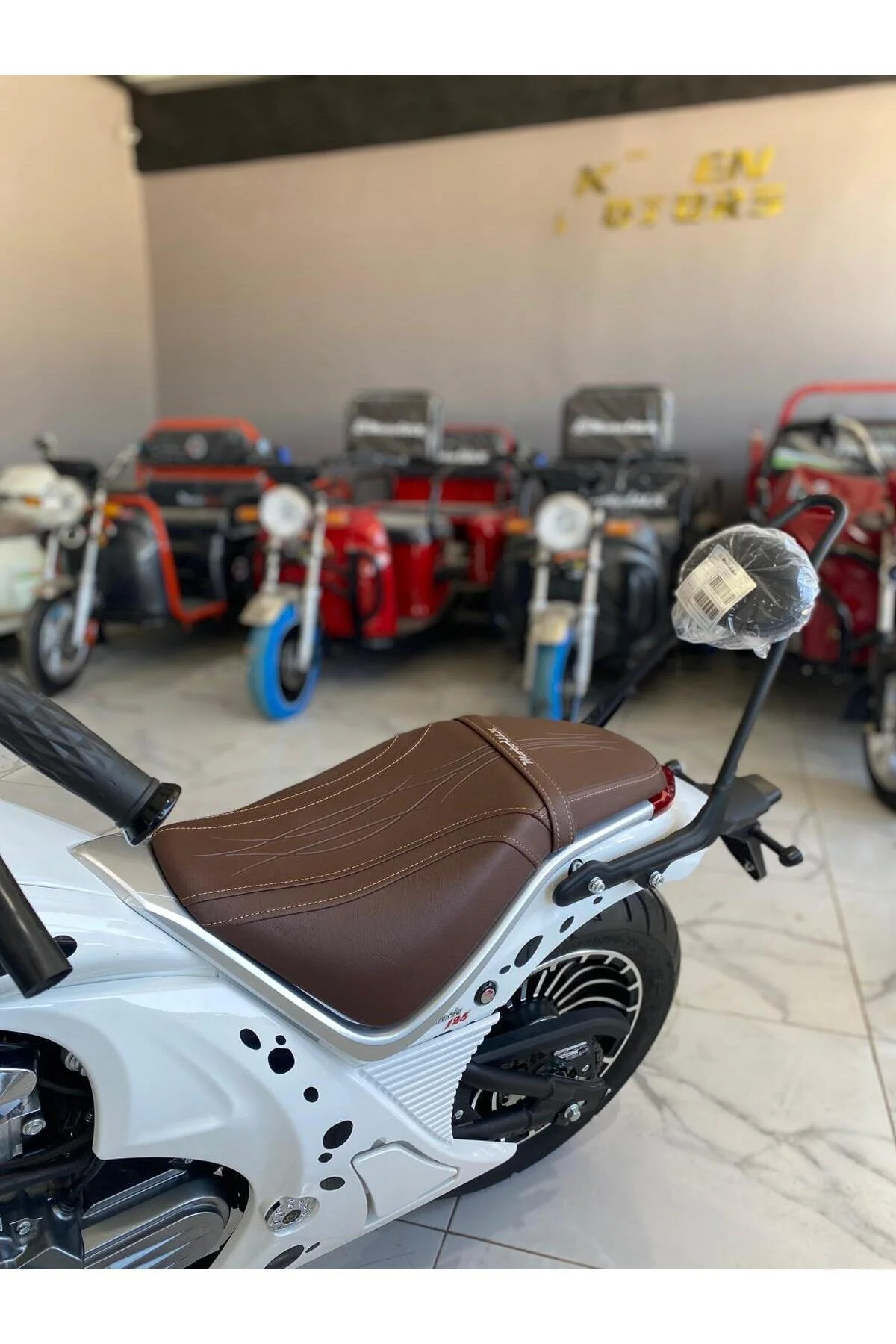Motolüx Cappadocia 125 CC Chopper Beyaz