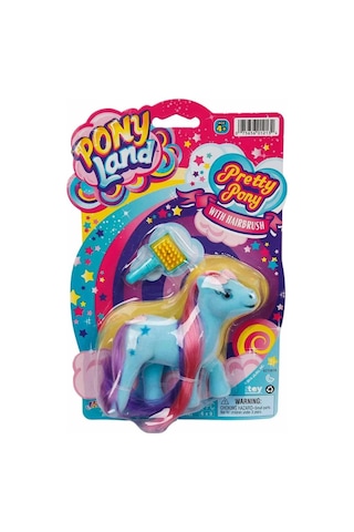 Pony Land Sevimli Pony Mavi