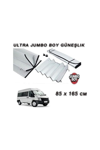 Ultra Büyük Boy Oto Ön Cam Metalize Güneşlik Gümüş Maxi 85 X 165 Cm Genel