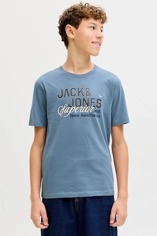 Jack & Jones Jjelogo Çocuk Tişört Mavı