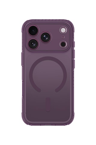 Apple iPhone Uyumlu 18 Pro Max Kılıf M-safeli Airbag Tasarımlı Amazingthing Titan Pro Lens Serisi Kapak Mor
