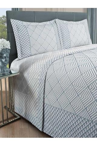 Avra Yatak Örtüsü Takımı Mürdüm