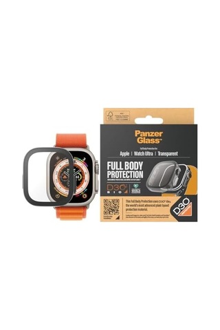 Panzer Glass - Screen Protector Med D3o Full Body Apple Watch Uyumlu Ultra - 49 Mm - Şeffaf